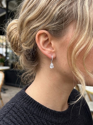 Huggie Dangle Earrings