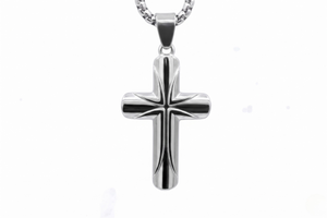 Pendant — Sanctuary Crucifix Pendant by J.Collins