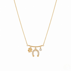 Pendant — Clover Linked Pendant by J.Collins