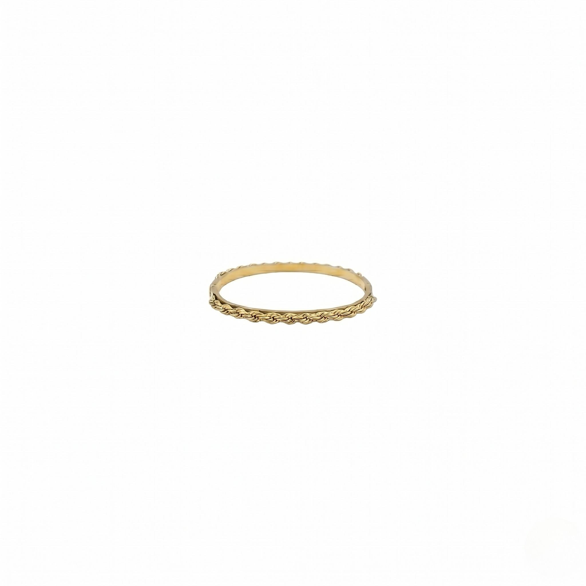 Rope bracelet on a white background-J.Collins