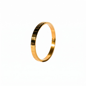 Gold bracelet — Gilded Gold Bracelet by J.Collins