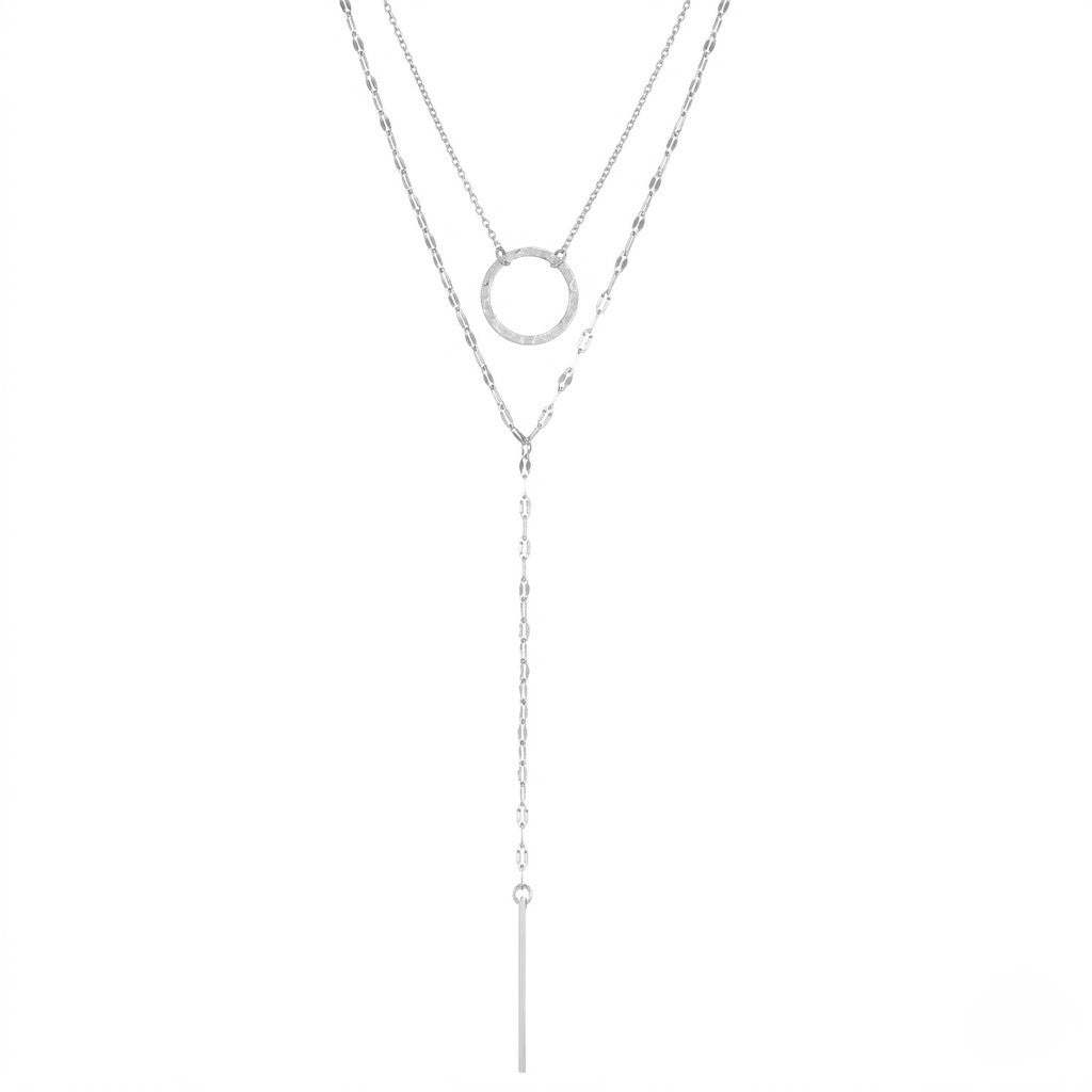 Cascading Ring Bar Choker