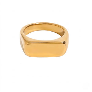 Horizontal Signet Band