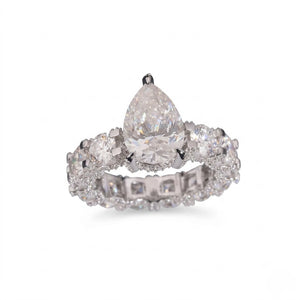 5ct Multi Cut Statement Ring Set