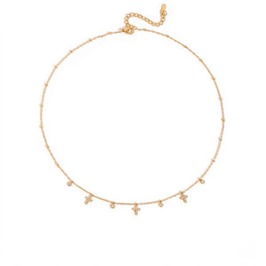 Multi-Charm Starburst Necklace