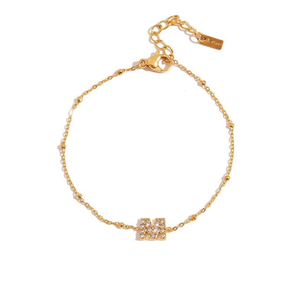 Satellite Chain Letter Bracelet