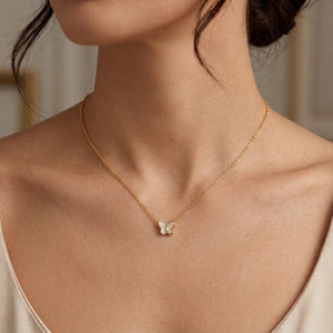 Aura Butterfly Necklace