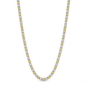 Italian Two Tone Bead Necklace