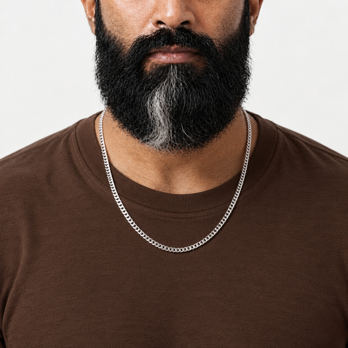 Cuban Chain 3mm (Silver)