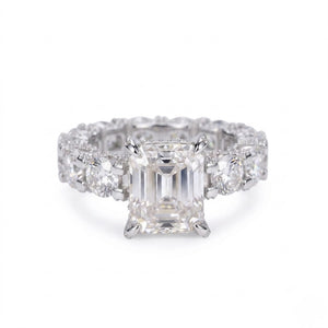 5ct Multi Cut Statement Ring Set