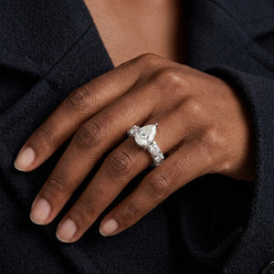 5ct Multi Cut Statement Ring Set