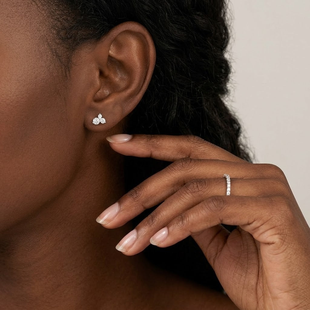 Cluster Diamond Studs