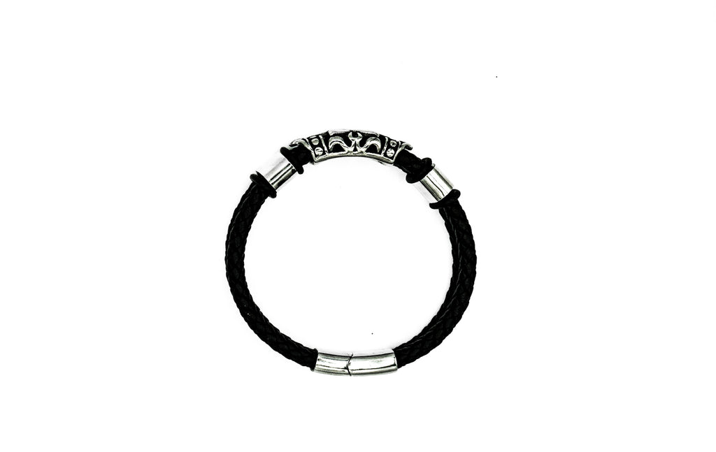 Crusader Leather Bracelet