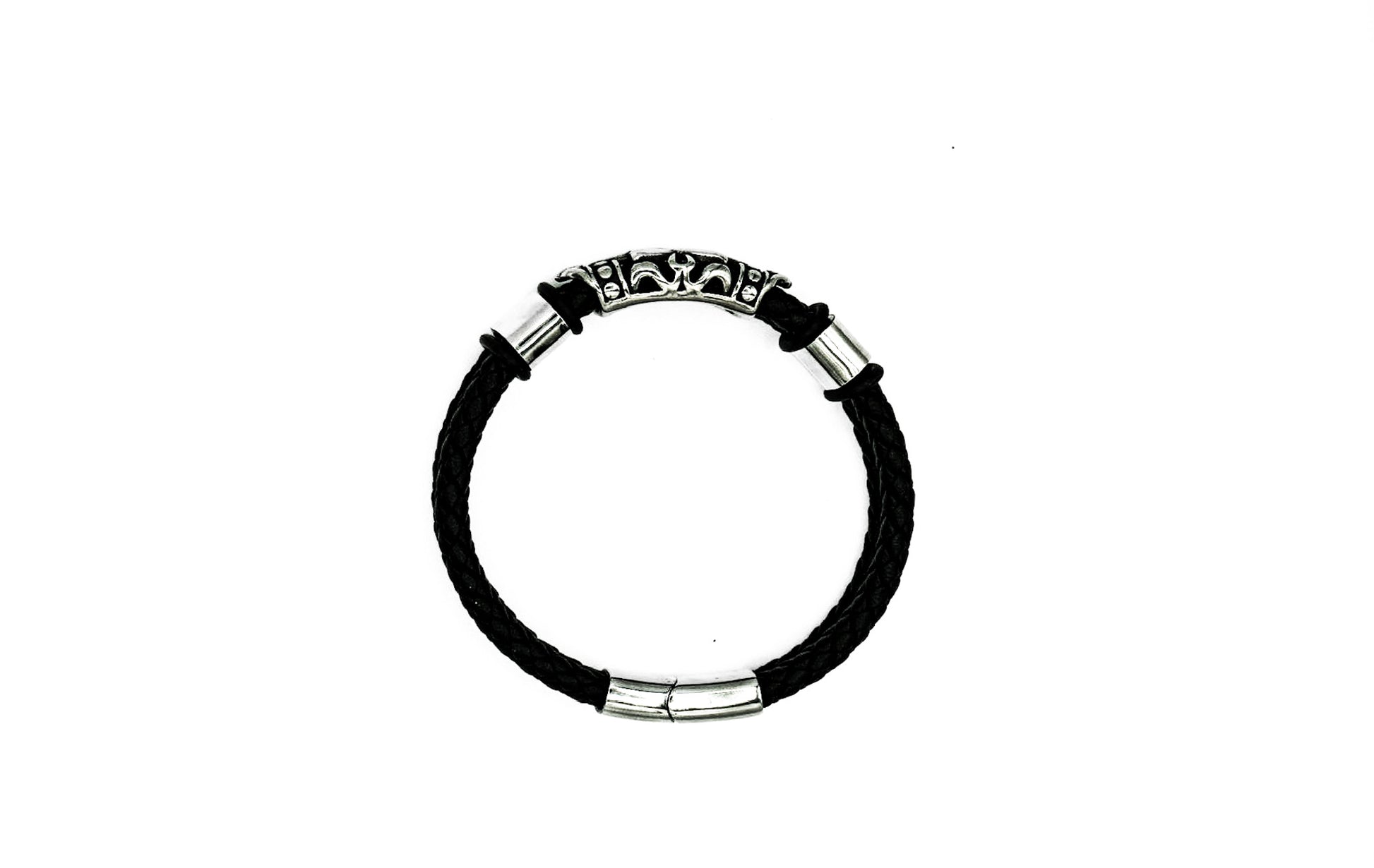 Crusader Leather Bracelet
