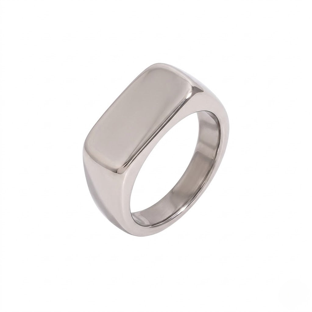 Horizontal Signet Band