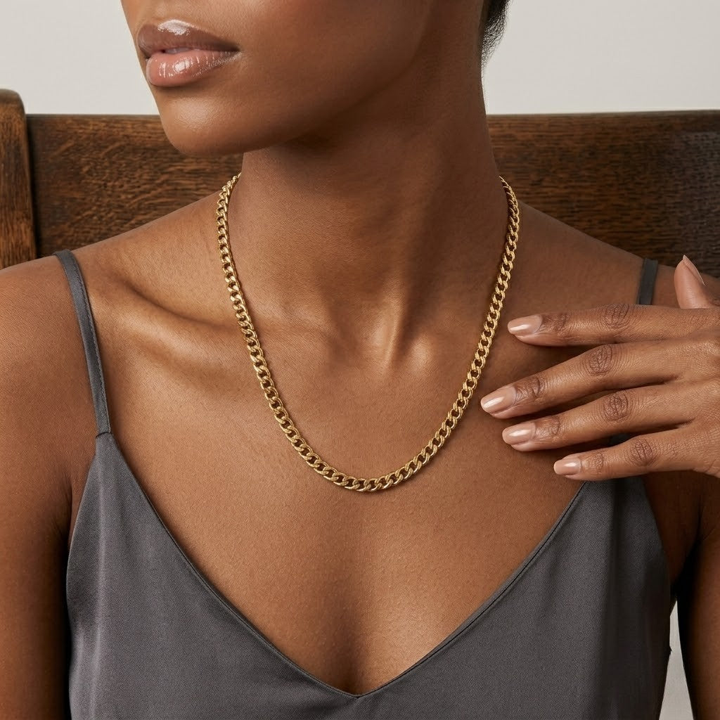 Bold Gold Miami Cuban Chain