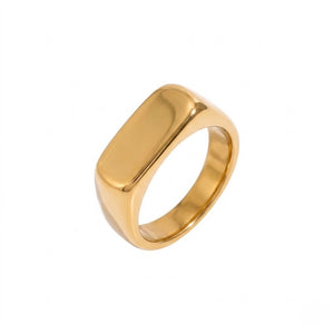 Horizontal Signet Band