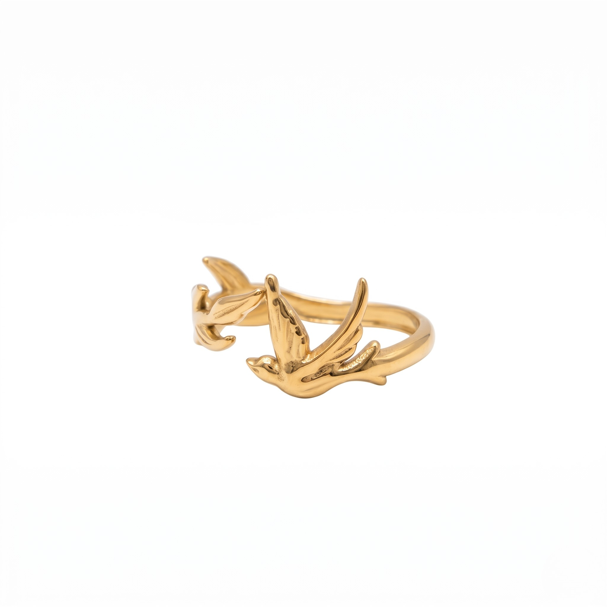 Gold ring — Foliage Gold Ring by J.Collins