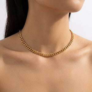 Charm Curb Chain Necklace