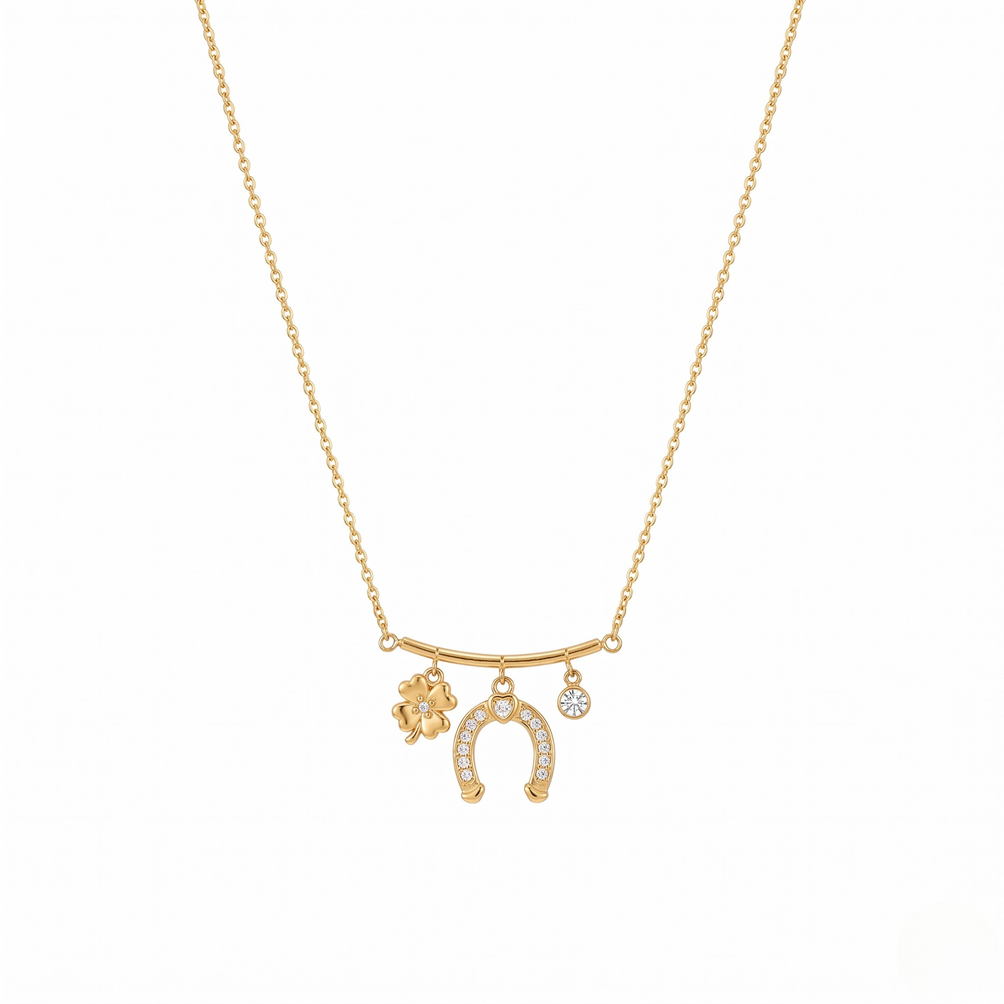 Pendant — Clover Linked Pendant by J.Collins