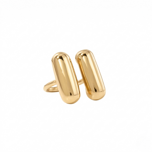 Gold ring — Twin Bar Ring (Gold) by J.Collins