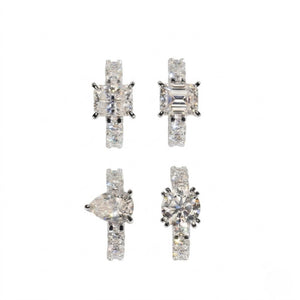 5ct Multi Cut Statement Ring Set