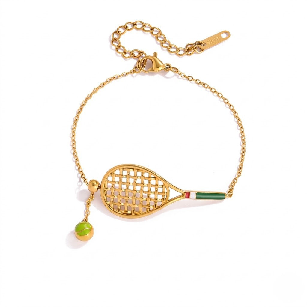 Baseline Swing Racket Bracelet
