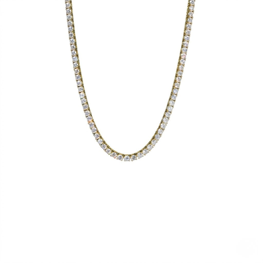 Classic Moissanite VVS Diamond Tennis Chain