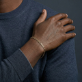 Figaro Bracelet 3mm (Gold)