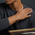 Figaro Bracelet 5mm (Gold)