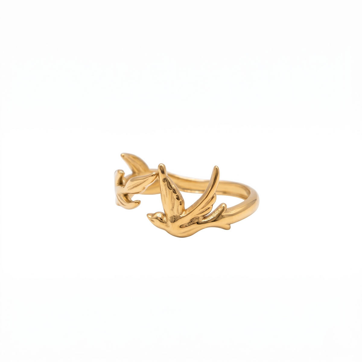 Gold ring — Foliage Gold Ring by J.Collins
