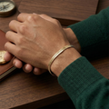 Herringbone Bracelet 5mm (Gold)