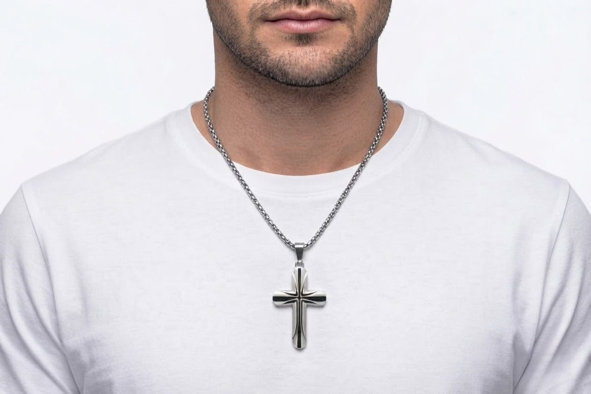 Sanctuary Crucifix Necklace