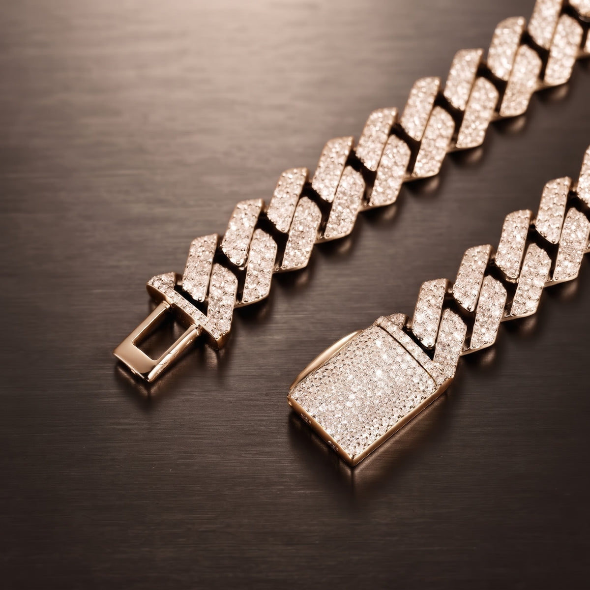 Iced Out Moissanite Cuban Link Chain (6mm - 14mm)