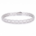 Iced Curb Chain Bracelet