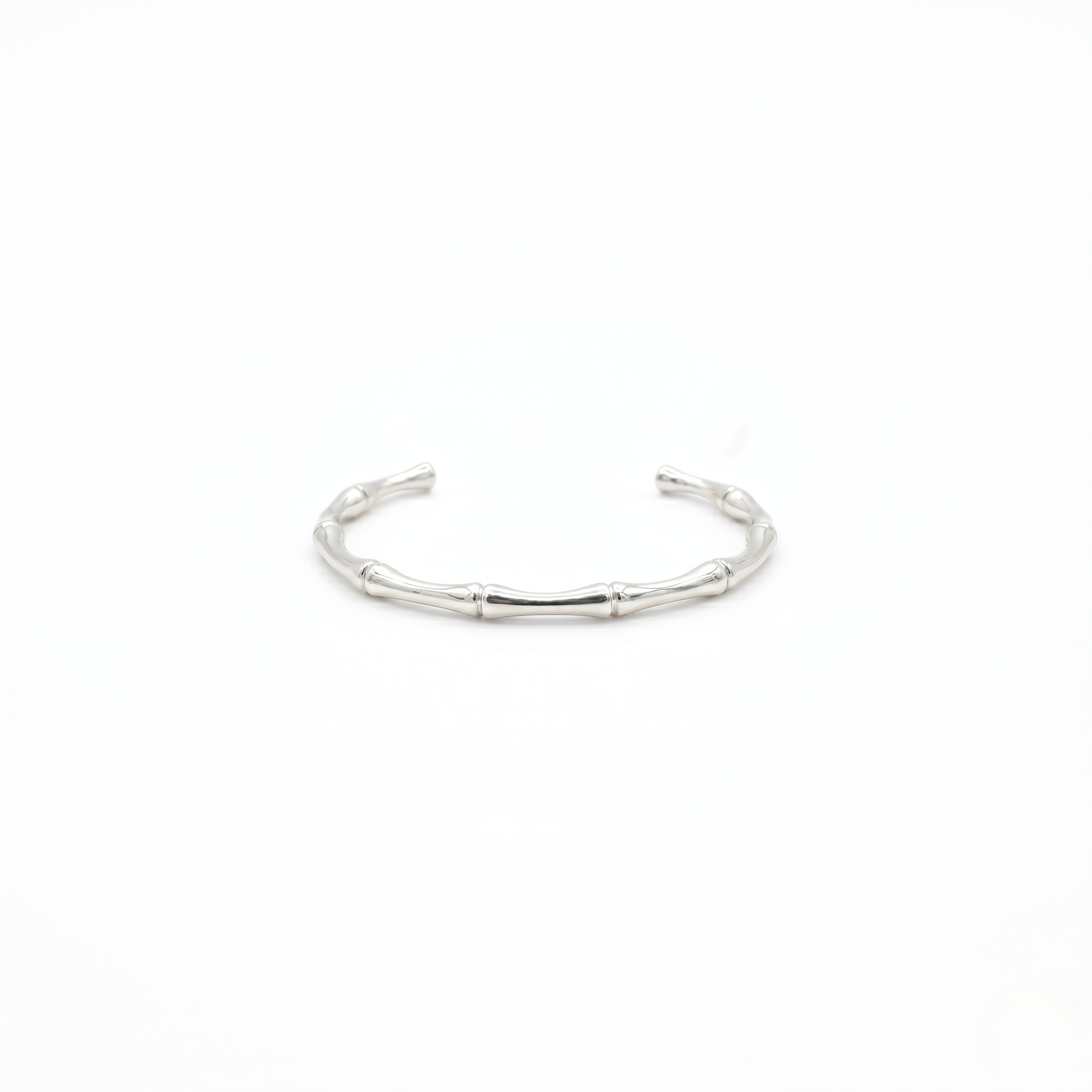 Silver bracelet on a white background-J.Collins Jewelry