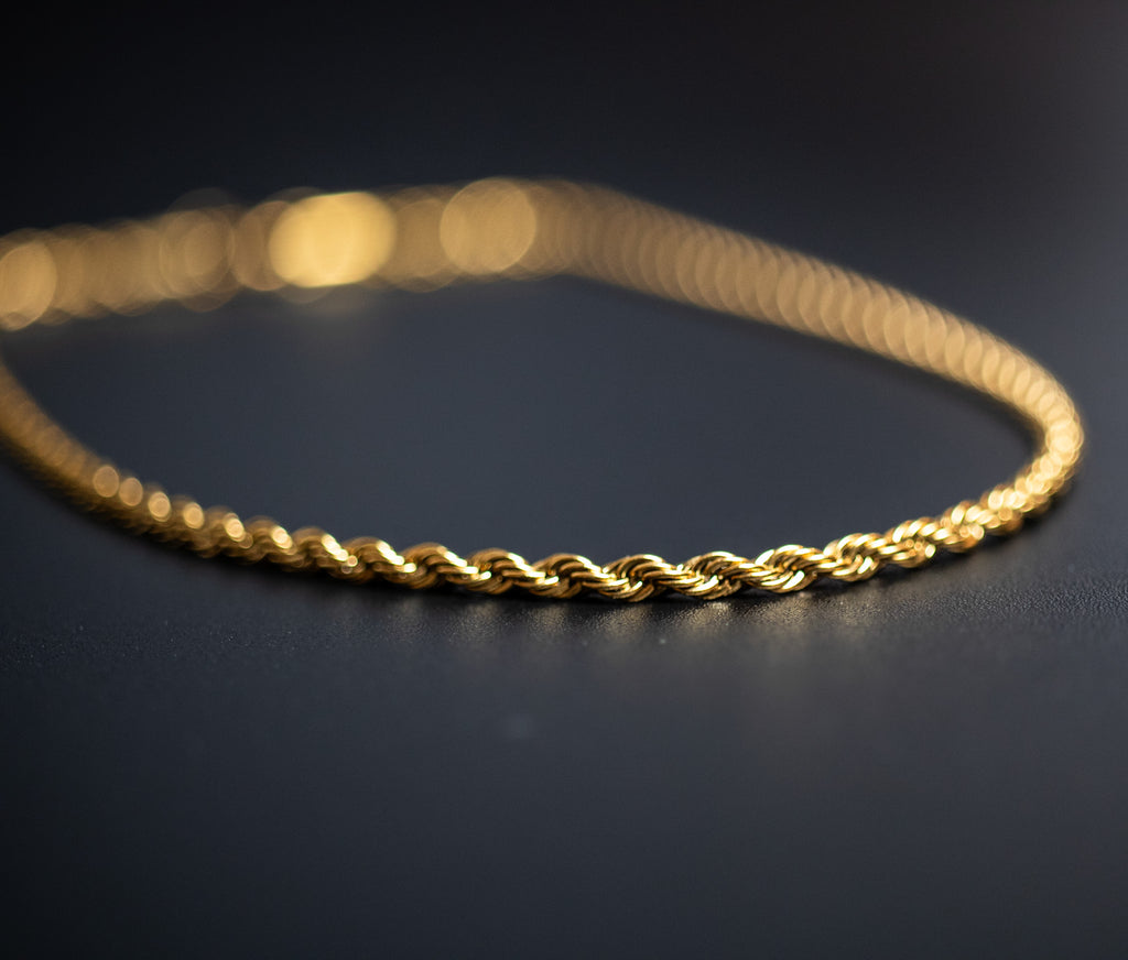 Vermeil Rope Bracelet
