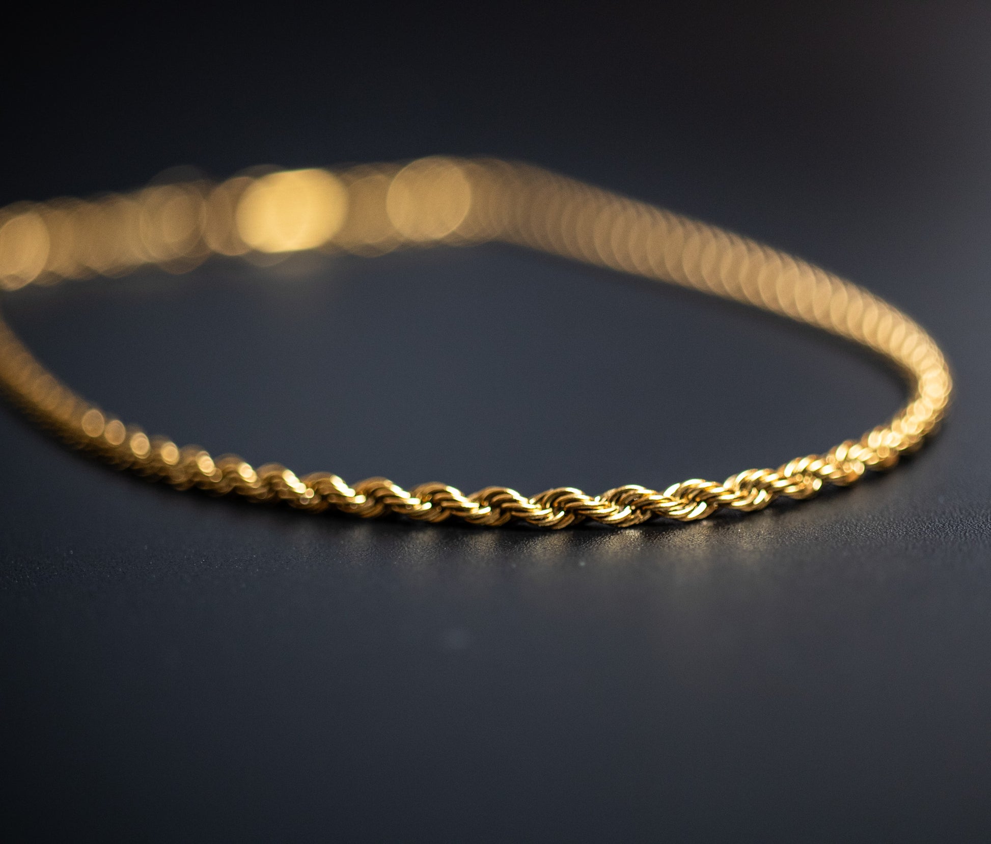 Vermeil Rope Bracelet