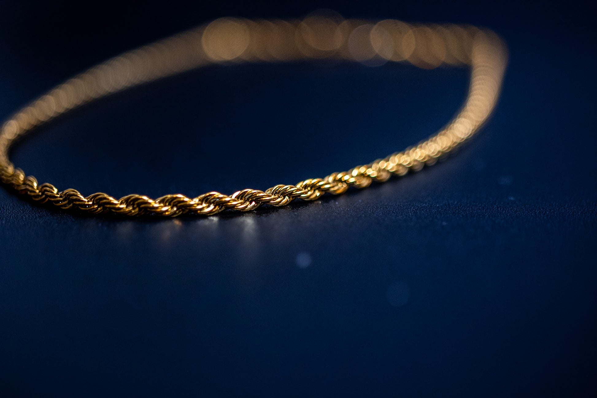 Vermeil Rope Bracelet