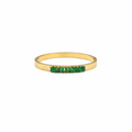 Majestic Emerald Bangle