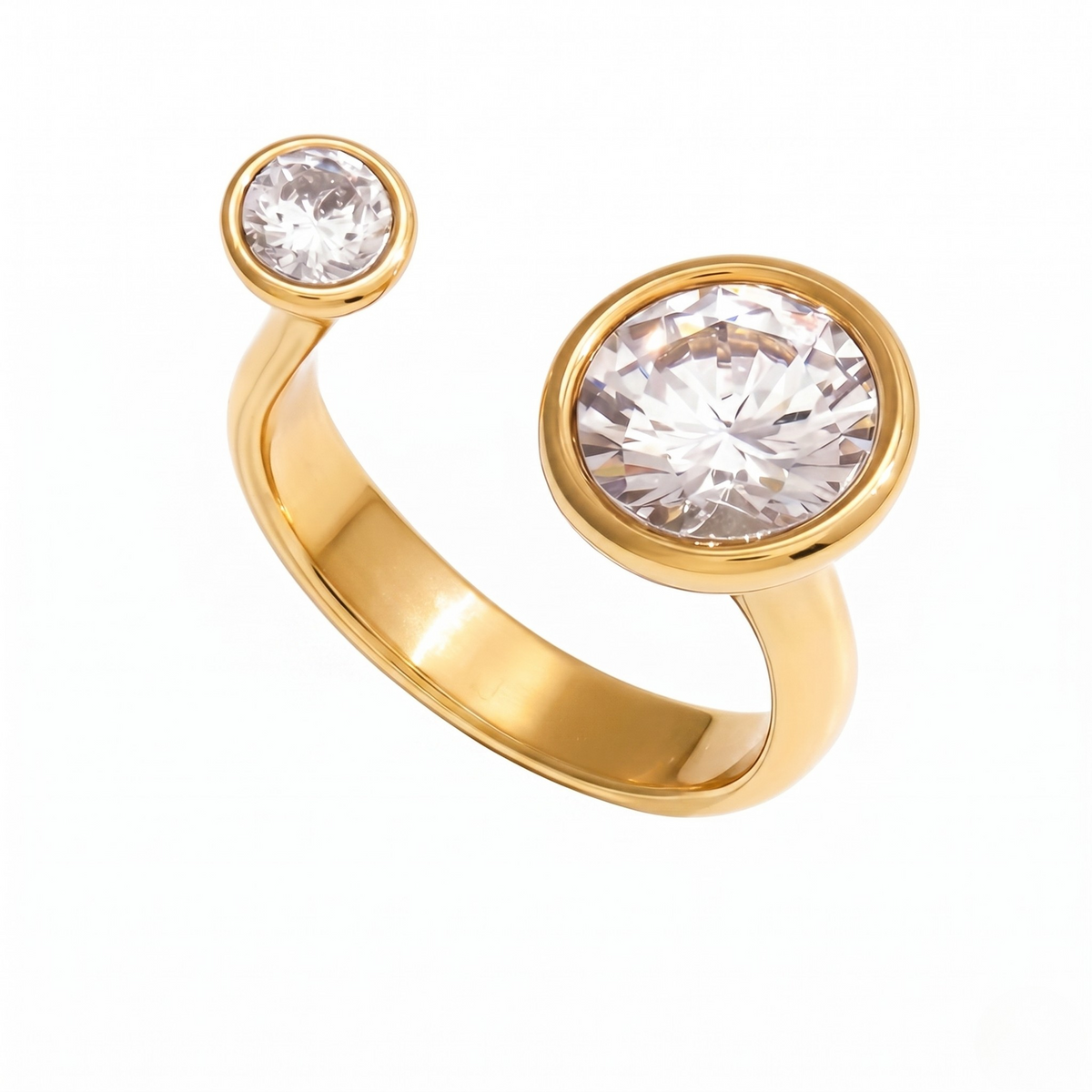 Ring — Open Steel Ring by J.Collins