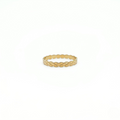 Quilted Gold Bangle