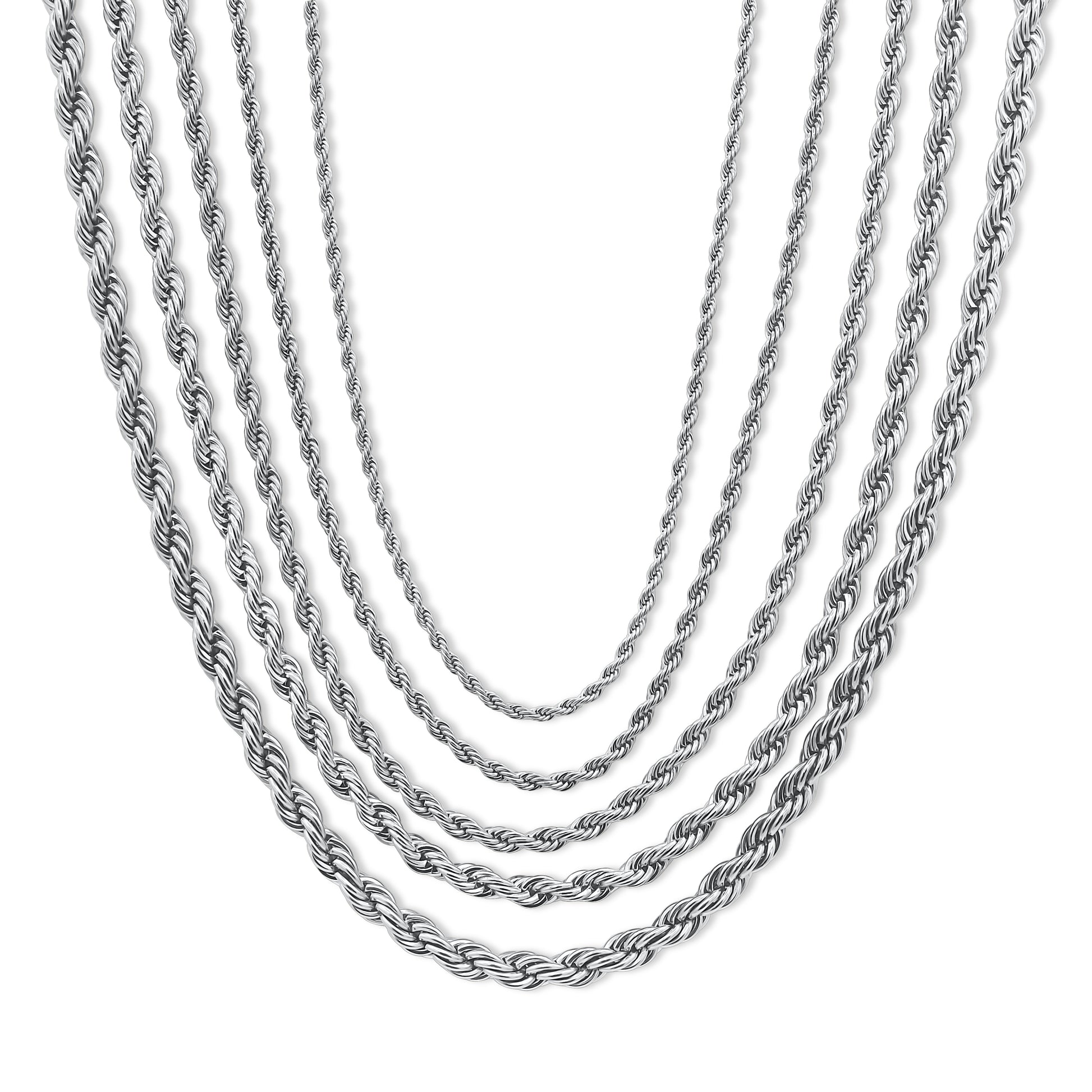Essential Rope Chain (Silver)