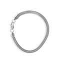 Herringbone Bracelet 3mm (Silver)