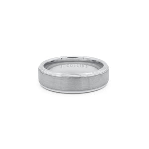 The Concord Silver ring on a white background- J.Collins Jewelry