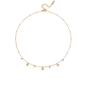 Multi-Charm Starburst Necklace