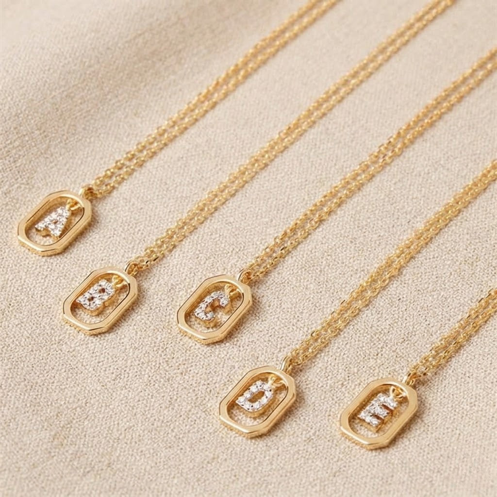 Custom Initial Pendant (A-Z)