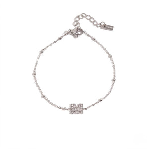 Satellite Chain Letter Bracelet