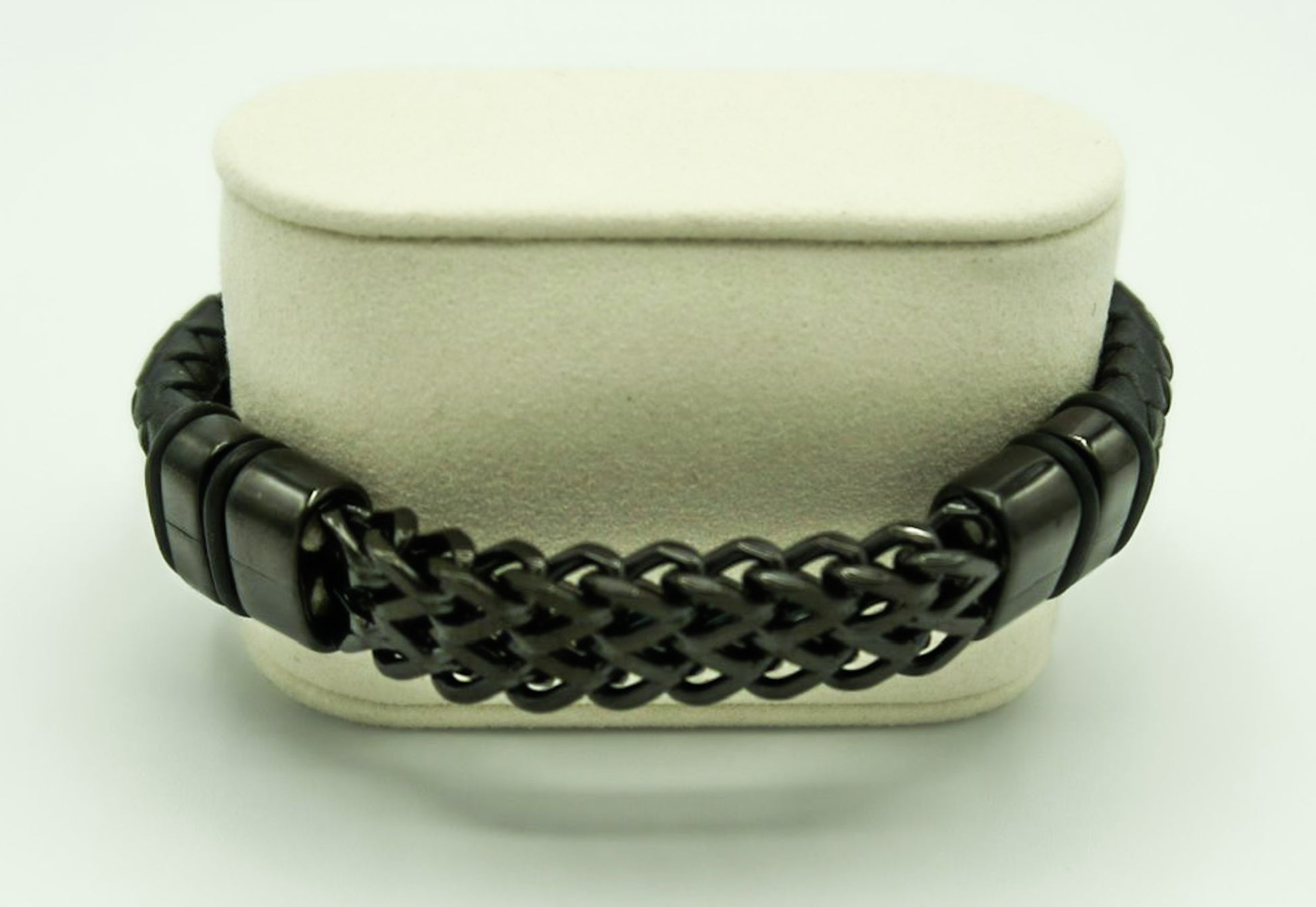 Interlock Leather Bracelet
