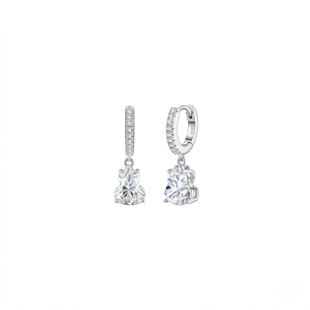 Huggie Dangle Earrings
